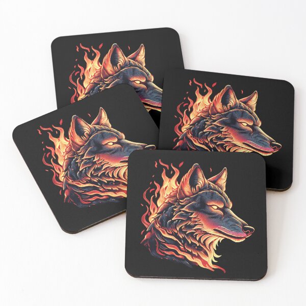 Item preview, Fire Wolf designed and sold by DoraTora.