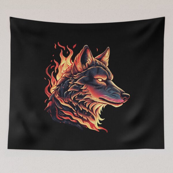 Item preview, Fire Wolf designed and sold by DoraTora.