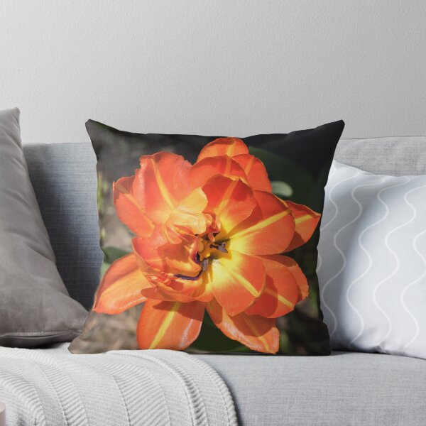 Item preview, Glossy Orange Multi Petaled Tulip in Bloom designed and sold by Georgia Mizuleva.