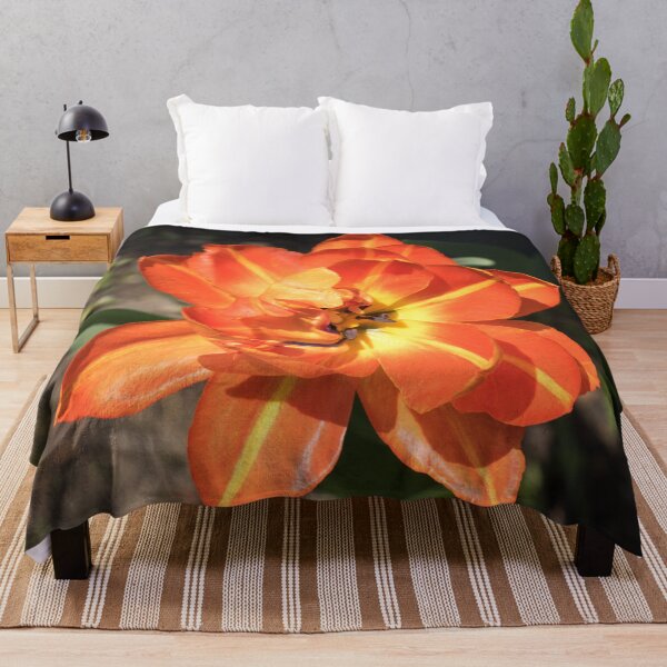 Item preview, Glossy Orange Multi Petaled Tulip in Bloom designed and sold by Georgia Mizuleva.