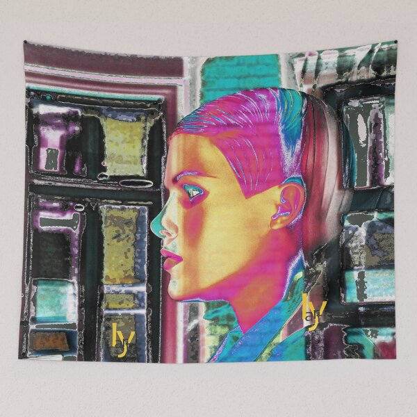 Item preview, Looking for the Future – Modern Portrait of Inner Direction designed and sold by lyartgallery.