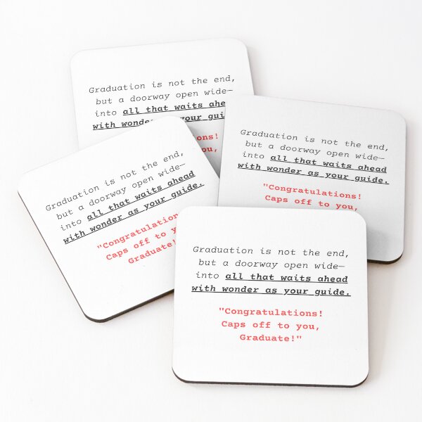 Artikelvorschau, Elegant Graduation Poetry Prints, Inspirational Card Set, New Journey Gift Idea, The Beginning Again entworfen und verkauft von BlareBlare.