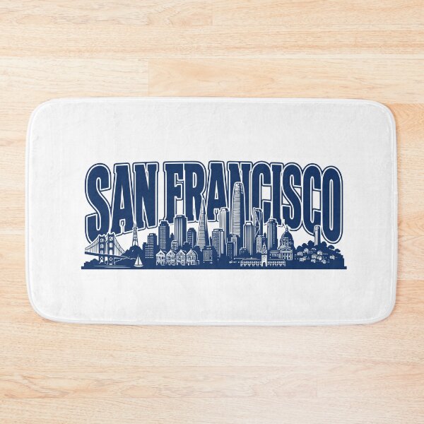 Item preview, Golden Fog Horizons – San Francisco Retro Skyline Shirt designed and sold by Earth Celebration Designs.
