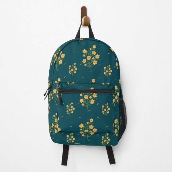 Item preview, Dark Azure Cute Retro Floral Seamless Pattern Design designed and sold by NadDot.