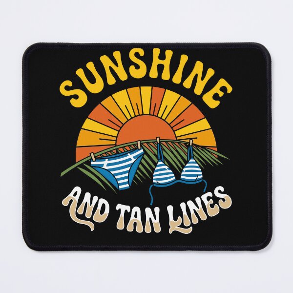 Item preview, Retro Sunshine and Tan Lines Beach Sunset designed and sold by KroghDs.