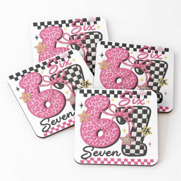 Item preview, Retro Coquette Seven Birthday Donut Art designed and sold by DEONDRERONDEL12.