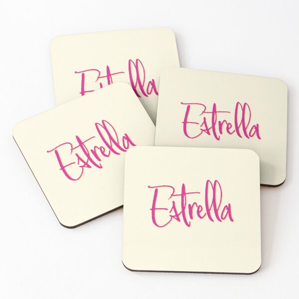 Item preview, ESTRELLA personalized type design designed and sold by CharlottePlaceArt.