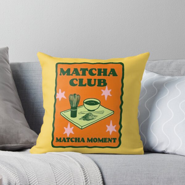 Item preview, Matcha Club - Aesthetic Sage Green Wellness Art designed and sold by All That Jazz Store.