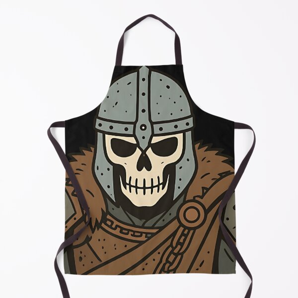 Item preview, Undead Viking Warrior - Skeletal Berserker Dark Fantasy Art designed and sold by DarkOriginArts.