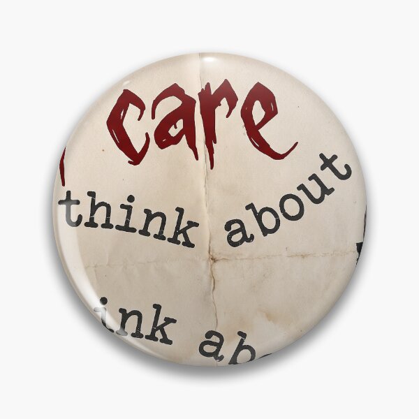 Item preview, I Don't Think About You At All - Edgy Dark Academia Stoic Quote  designed and sold by Tokraz-art.