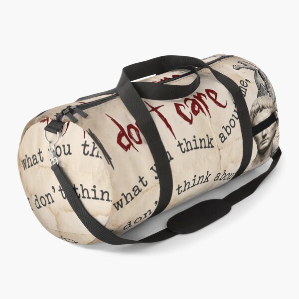 Item preview, I Don't Think About You At All - Edgy Dark Academia Stoic Quote  designed and sold by Tokraz-art.