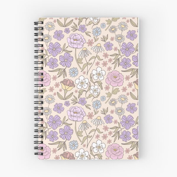 Item preview, Cute Pastel Floral Garden designed and sold by Lindsay Marie Patterns.