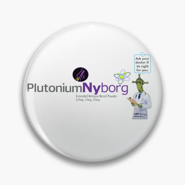 Item preview, Plutonium Nyborg medication logo designed and sold by VWscout2.