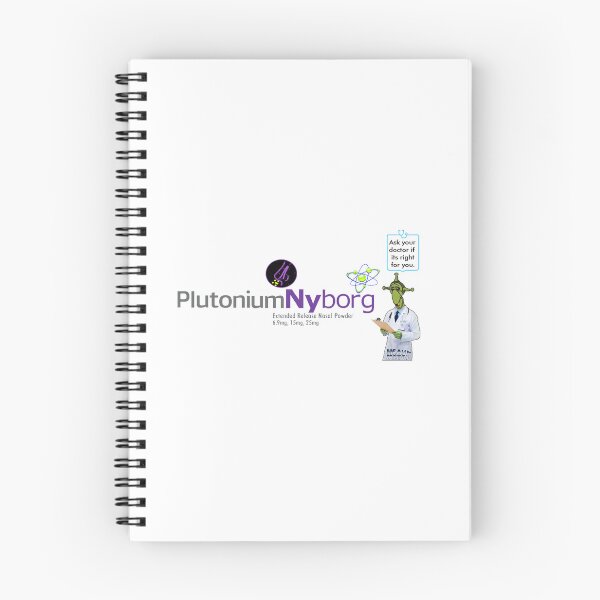 Item preview, Plutonium Nyborg medication logo designed and sold by VWscout2.
