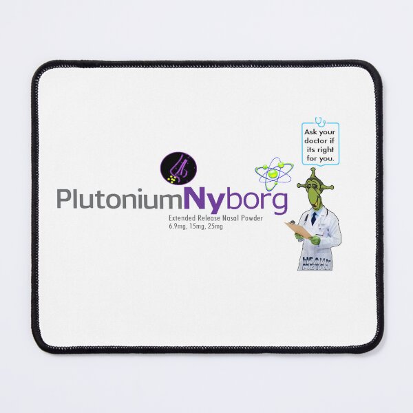 Item preview, Plutonium Nyborg medication logo designed and sold by VWscout2.
