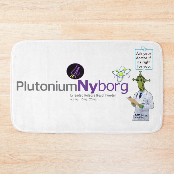 Item preview, Plutonium Nyborg medication logo designed and sold by VWscout2.