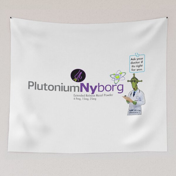 Item preview, Plutonium Nyborg medication logo designed and sold by VWscout2.