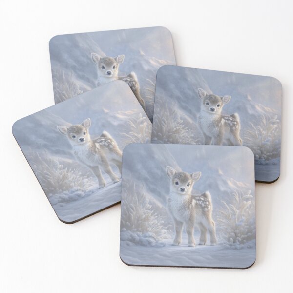 Item preview, Baby Deer, A Northern Wilderness designed and sold by Marcu Ioachim.