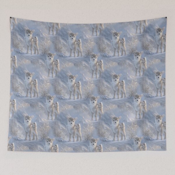 Item preview, Baby Deer, A Northern Wilderness designed and sold by Marcu Ioachim.