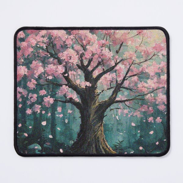 Item preview, Sakura Tree Art – Japanese Cherry Blossom Aesthetic | Pink Floral Nature Design designed and sold by Illuministique.