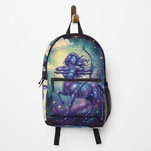 Item preview, Celestial Sagittarius Zodiac - Majestic Galaxy Archer Aesthetic Art designed and sold by artscripts.