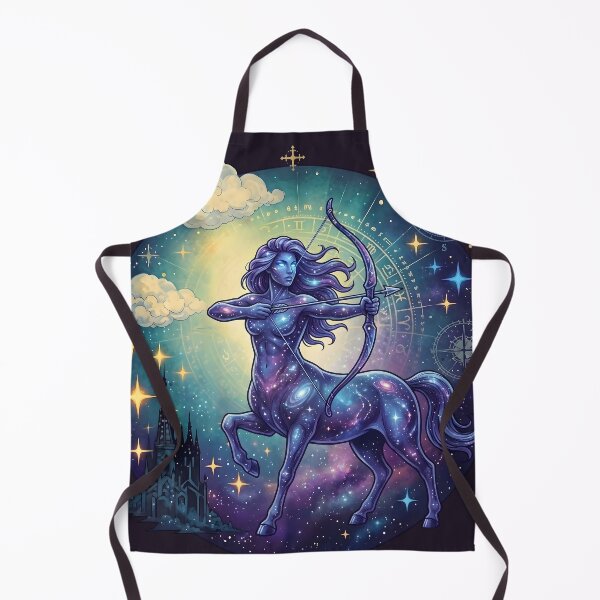 Item preview, Celestial Sagittarius Zodiac - Majestic Galaxy Archer Aesthetic Art designed and sold by artscripts.