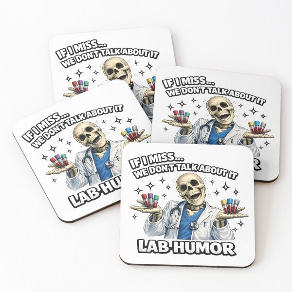 Item preview, Funny Skeleton Lab Tech Humor Shirt – Skull Phlebotomist Meme Design for Medical Laboratory Week & Halloween designed and sold by ClinicalHubs.