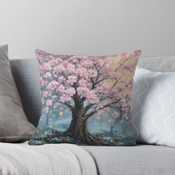 Item preview, Sakura Tree Art – Japanese Cherry Blossom Aesthetic | Pink Floral Nature Design designed and sold by Illuministique.