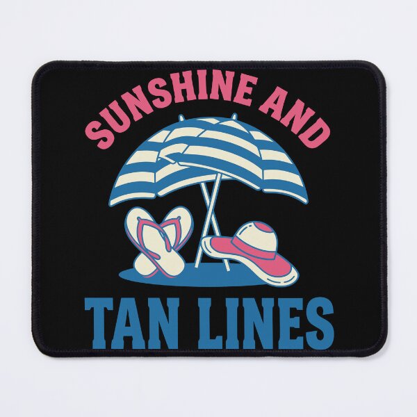 Item preview, Sunshine and Tan Lines Retro Beach Vacation designed and sold by KroghDs.