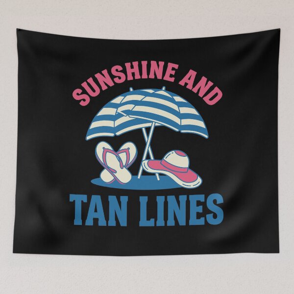 Item preview, Sunshine and Tan Lines Retro Beach Vacation designed and sold by KroghDs.