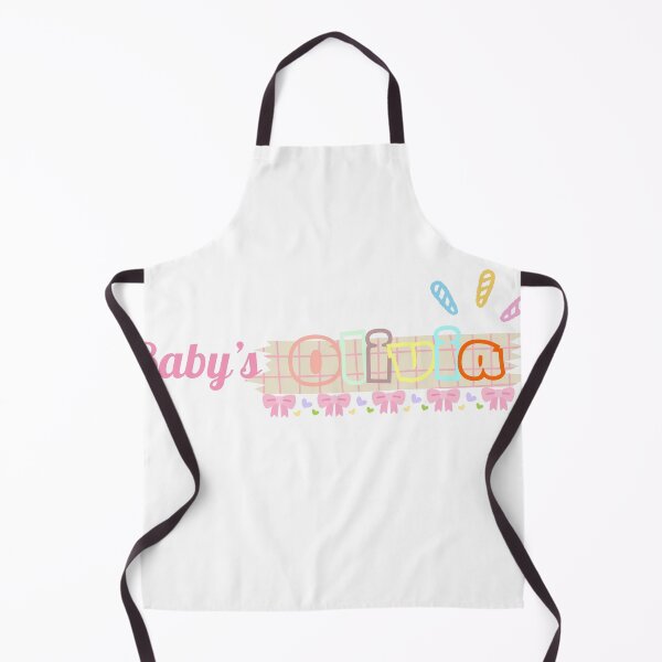 Item preview, Baby's Olivia Cute Pastel Typography Design designed and sold by ammiespy.
