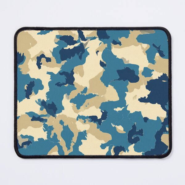 Item preview, Blue Desert Camo Pattern designed and sold by Nurple Art.