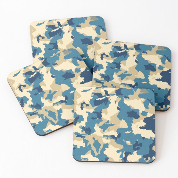 Item preview, Blue Desert Camo Pattern designed and sold by Nurple Art.