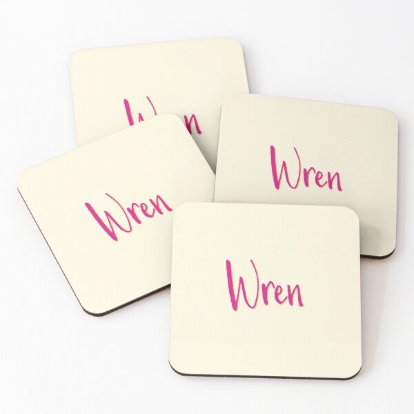 Item preview, WREN personalized type design designed and sold by CharlottePlaceArt.
