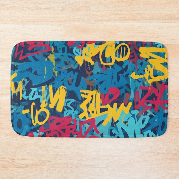 Item preview, Colorful Graffiti Tag Pattern designed and sold by Nurple Art.