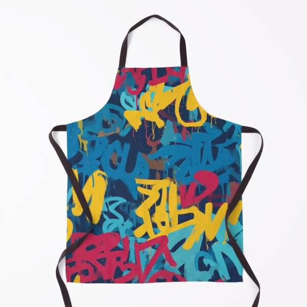Item preview, Colorful Graffiti Tag Pattern designed and sold by Nurple Art.