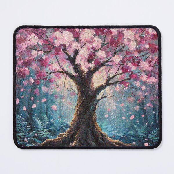 Item preview, Sakura Tree Art – Japanese Cherry Blossom Aesthetic | Pink Floral Nature Design designed and sold by Illuministique.