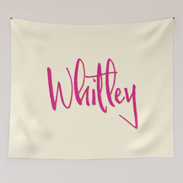 Item preview, WHITLEY personalized type design designed and sold by CharlottePlaceArt.