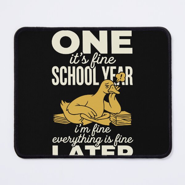 Item preview, One School Year Later Tired Duck Teacher designed and sold by KroghDs.