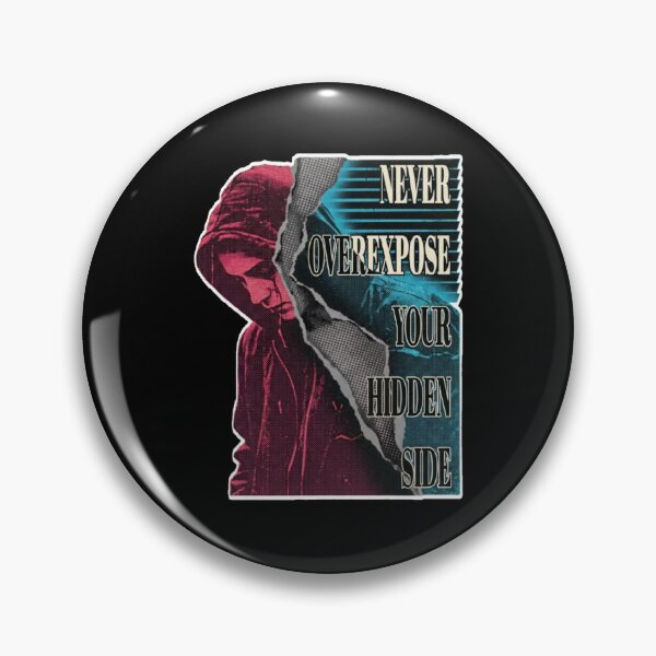 Item preview, Never Overexpose Your Hidden Side - Gritty Hooded Graphic designed and sold by mackyartsstudio.
