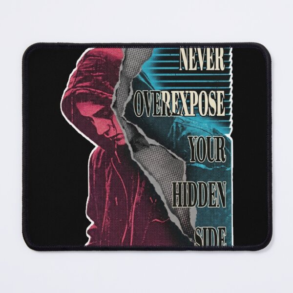 Item preview, Never Overexpose Your Hidden Side - Gritty Hooded Graphic designed and sold by mackyartsstudio.