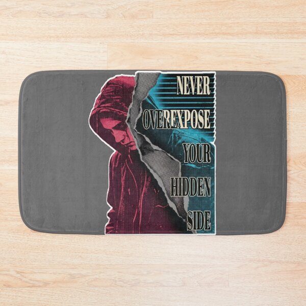 Item preview, Never Overexpose Your Hidden Side - Gritty Hooded Graphic designed and sold by mackyartsstudio.