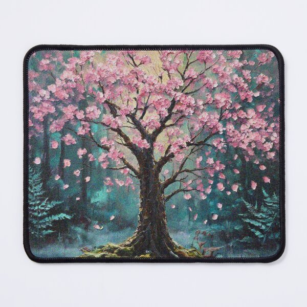Item preview, Sakura Tree Art – Japanese Cherry Blossom Aesthetic | Pink Floral Nature Design designed and sold by Illuministique.