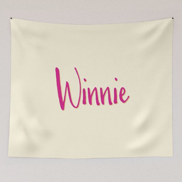 Item preview, WINNIE personalized type design designed and sold by CharlottePlaceArt.