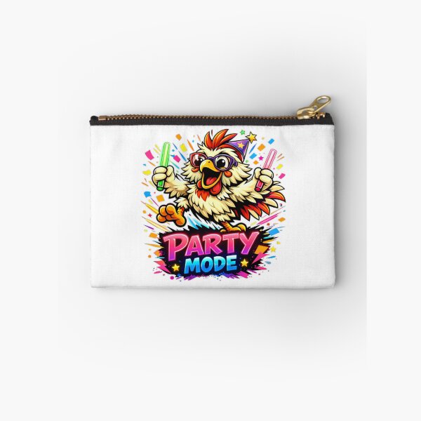 Item preview, Chicken Chaos – Party Mode Funny Dance T‑Shirt designed and sold by MerchlyMike.