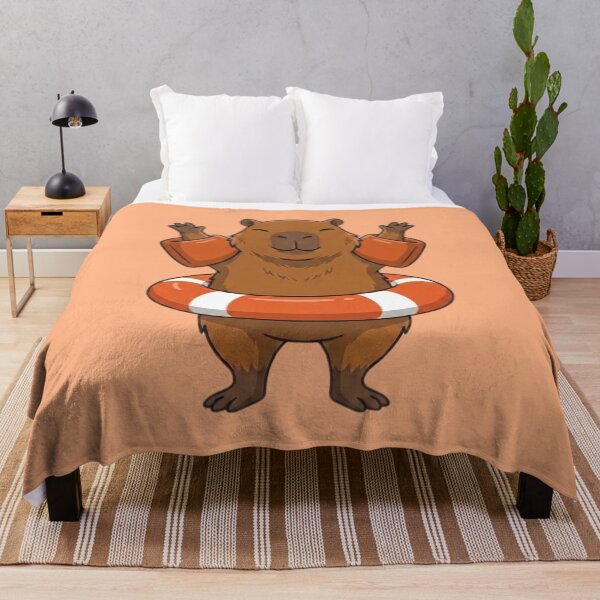 Item preview, Summer Capybara Float Party designed and sold by Ivy-Triggs.