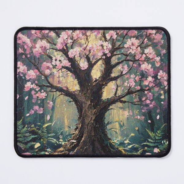 Item preview, Sakura Tree Art – Japanese Cherry Blossom Aesthetic | Pink Floral Nature Design designed and sold by Illuministique.