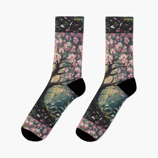 Item preview, Sakura Tree Art – Japanese Cherry Blossom Aesthetic | Pink Floral Nature Design designed and sold by Illuministique.