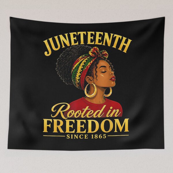 Item preview, Juneteenth Rooted In Freedom Since 1865 African American History Black Culture designed and sold by SanTiOmal.