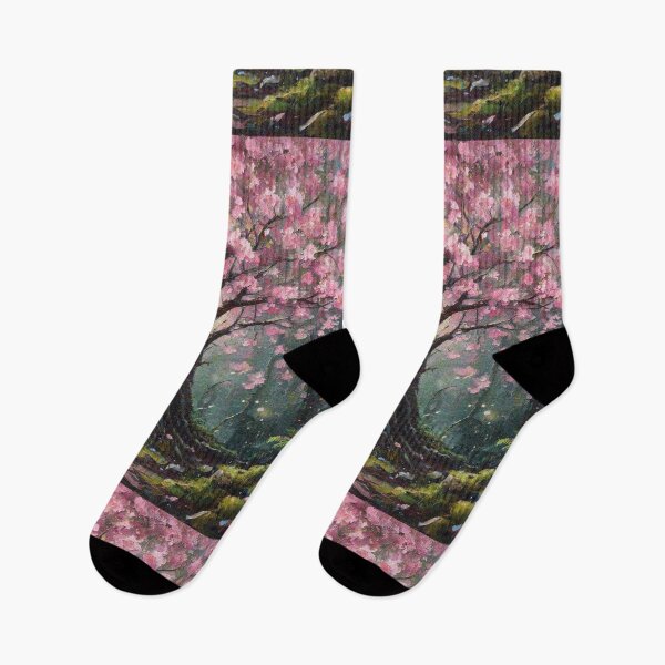 Item preview, Sakura Tree Art – Japanese Cherry Blossom Aesthetic | Pink Floral Nature Design designed and sold by Illuministique.
